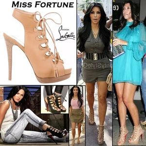 CHRISTIAN LOUBOUTIN 120Miss Fortune Platforms SZ38